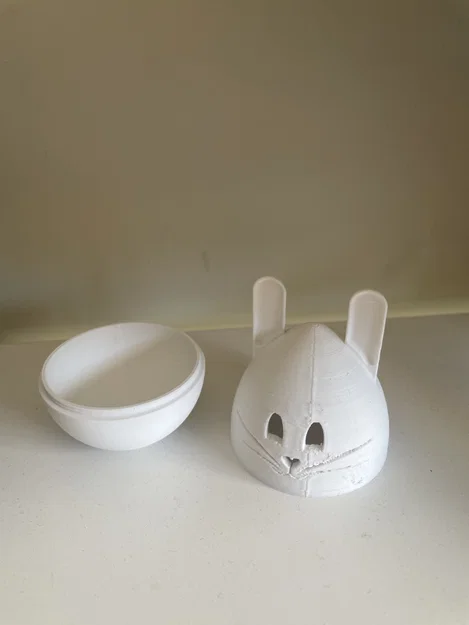 Mô hình Trứng Phục Sinh hình chú thỏ (Easter Bunny Egg) dễ thương - Image 3