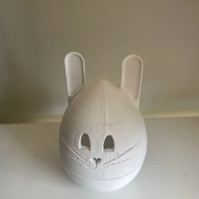 Mô hình Trứng Phục Sinh hình chú thỏ (Easter Bunny Egg) dễ thương
