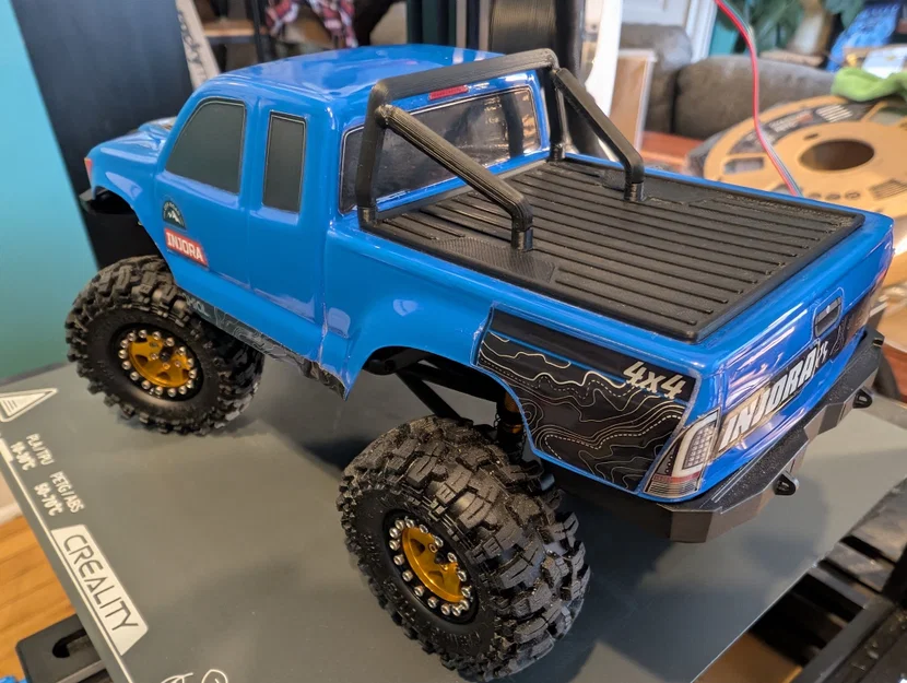 Thùng sau (Bed) & Roll Bar cho Axial RC SCX24 Base Camp - Image 2