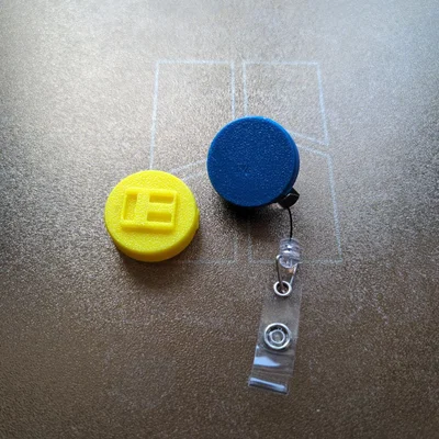 Giá cuộn rút (Retractable Reel) cho thẻ ID/Badge