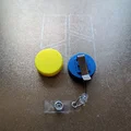 Giá cuộn rút (Retractable Reel) cho thẻ ID/Badge - Thumbnail 2