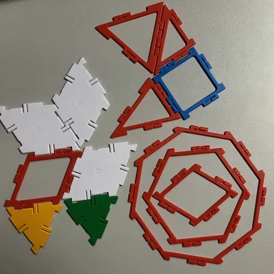 Bộ sưu tập Polydron Frameworks Collection
