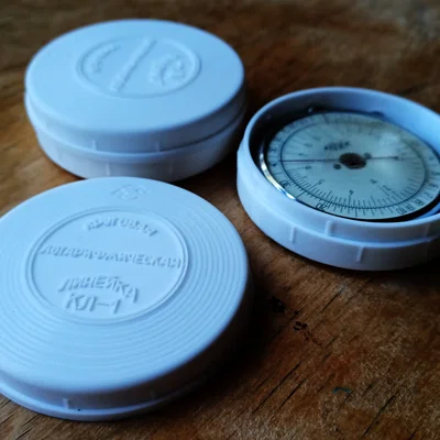 Hộp replica KL-1 Circular Slide Rule (КЛ-1)