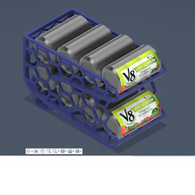 Khay Đựng Nước Ép V8 Thông Minh - Thiết Kế 3D Tiện Lợi Cho Tủ Lạnh