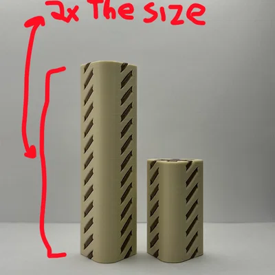 Taller Triangular Gear Passthrough – Bánh răng tam giác bản cao