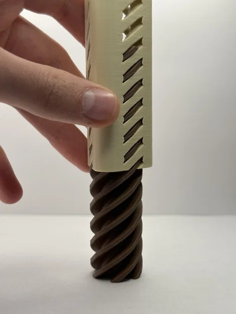 Taller Triangular Gear Passthrough – Bánh răng tam giác bản cao - Image 3