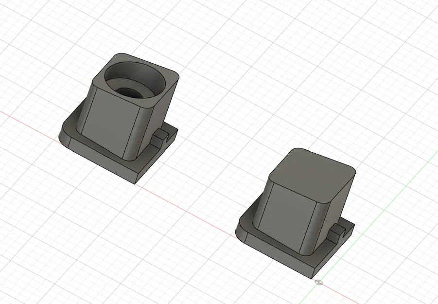 Nút khóa trục máy mài Parkside PFBS 160 B2 (File in 3D thay thế) - Image 3