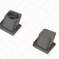 Nút khóa trục máy mài Parkside PFBS 160 B2 (File in 3D thay thế) - Thumbnail 3