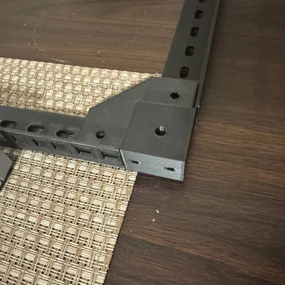 Phụ kiện góc nối thanh ray Rack cho hệ thống Homelab
