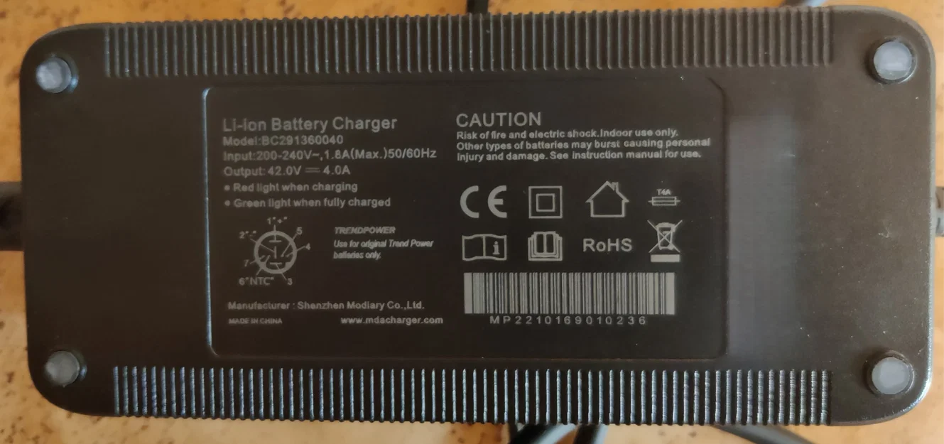 Giá treo tường cho Li-Ion Battery Charger BC291360040 (kèm tùy chọn giữ dây) - Image 3