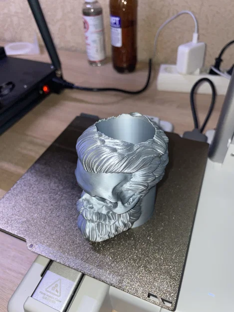 Mô hình hộp đựng đồ Barber Skull cá tính cho tiệm tóc - Image 2