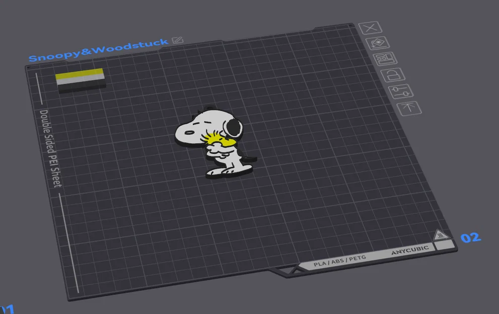 Móc khóa 3D Snoopy và Woodstock: Hướng dẫn in chi tiết - Image 2