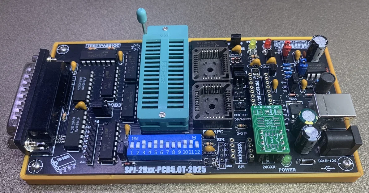 Khay Willem EPROM Programmer SPI-25xx-PCB5.0T-2025 - Image 1