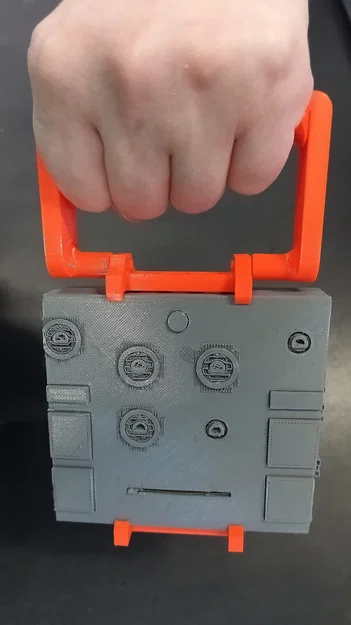 Tay xách/Hand holder cho DJ Control Mix (portable case) - In 3 phần - Image 1