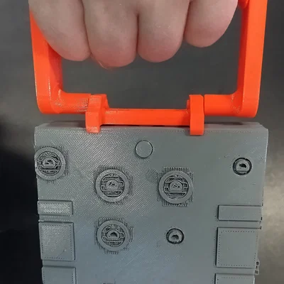 Tay xách/Hand holder cho DJ Control Mix (portable case) - In 3 phần