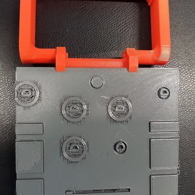 Tay xách/Hand holder cho DJ Control Mix (portable case) - In 3 phần