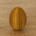 Mẫu in 3D quả trứng vàng có ngăn chứa quà tặng bí mật đẹp mắt - Thumbnail 1