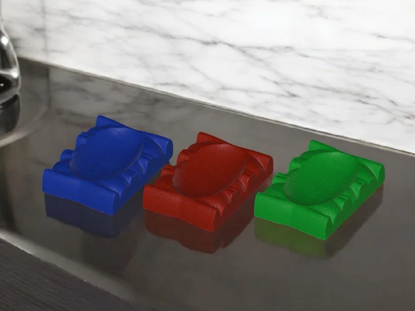 Khay đựng xà phòng 3D - Porta Sapone tinh tế cho phòng tắm - Image 2
