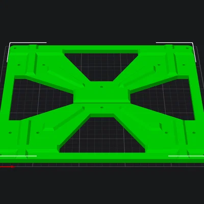 Tấm Y axis plate và carrier cho I3 Clone