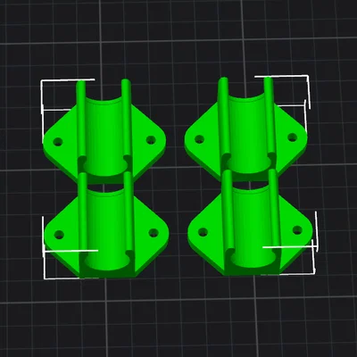 Tấm Y axis plate và carrier cho I3 Clone