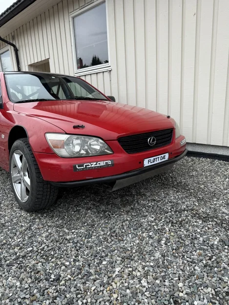 Bảng số mini cho Lexus IS200 (tuỳ chỉnh chữ) - Image 2