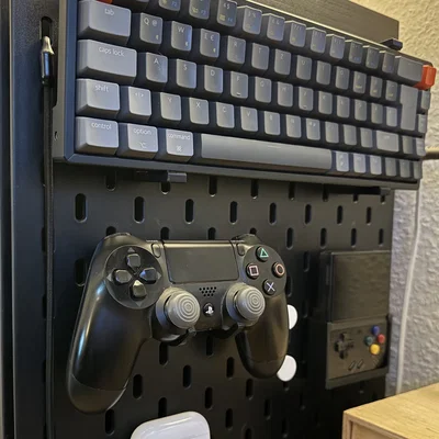 Giá treo bàn phím Keychron K6 cho bảng IKEA Skadis (v2)