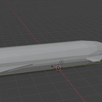 Mô hình tàu vũ trụ Starship phong cách Low Poly cực dễ in 3D
