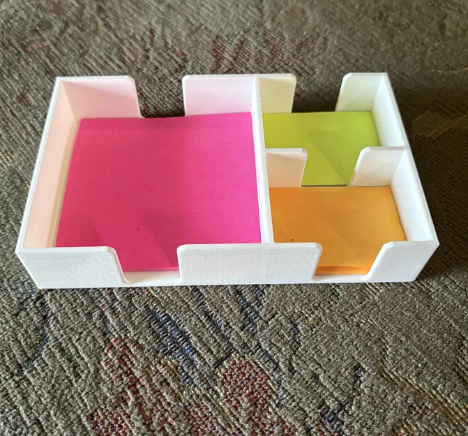 Khay đựng giấy ghi chú Post-it (Post-it note holder) - Image 1