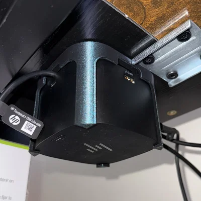 Giá treo 3D cho dock HP G4 dưới mặt bàn tiện lợi