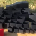Hộp lồng nhau kèm nắp (OpenSCAD) – 42 box & lid - Thumbnail 3