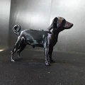 Mô hình chú chó đen Joey dễ thương - File in 3D STL chất lượng - Thumbnail 1