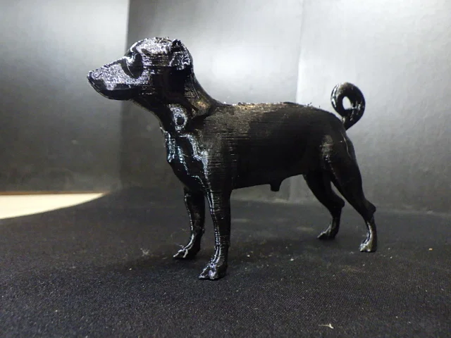 Mô hình chú chó đen Joey dễ thương - File in 3D STL chất lượng - Image 5