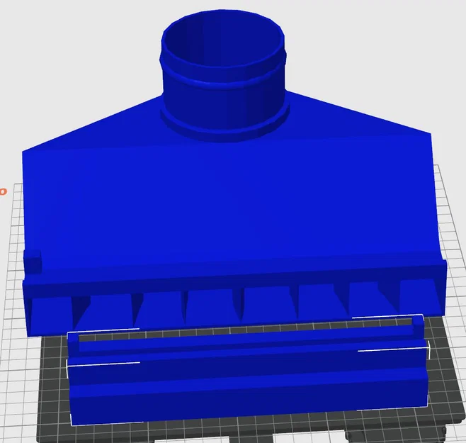 Bộ đầu chuyển thoát khí 4 inch cho máy in 3D gắn cửa sổ - Image 1