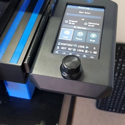 Ender 3V2: Flat screen mount có lối truy cập thẻ SD
