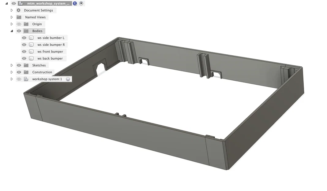 Bumper kẹp hông cho MTM Workshop System - Image 4