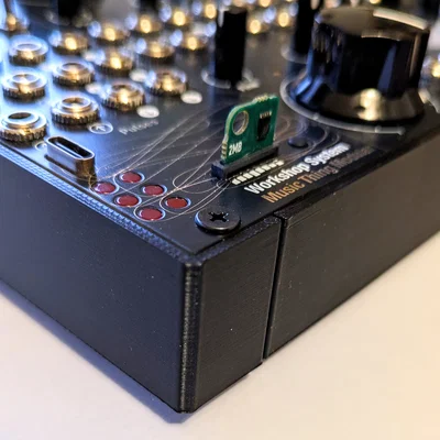 Bumper bảo vệ cạnh cho Music Thing Modular Workshop System (In 3D)