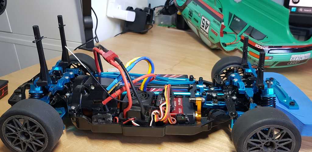Ngàm gắn vỏ (Body Shell Mounts) cho Tamiya TT02 - Image 3