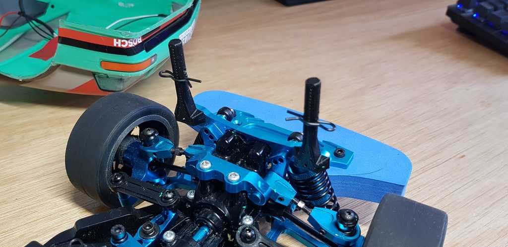 Ngàm gắn vỏ (Body Shell Mounts) cho Tamiya TT02 - Image 4