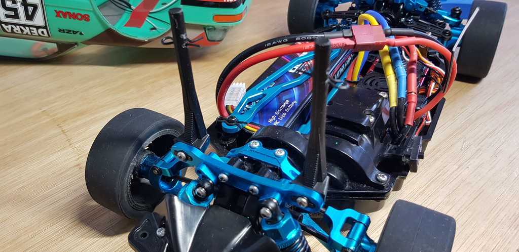 Ngàm gắn vỏ (Body Shell Mounts) cho Tamiya TT02 - Image 5