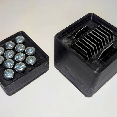 Khay Gridfinity đựng lưỡi & ốc thay thế cho Segway Navimow