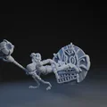 Mô hình 3D Jinx trong series Arcane - Chi tiết và sống động - Thumbnail 2