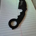 Mô hình dao Karambit GRZ xoay mượt với ổ bi PIP (Print-in-Place) - Thumbnail 1