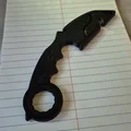 Mô hình dao Karambit GRZ xoay mượt với ổ bi PIP (Print-in-Place) - Thumbnail 2