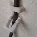 Kẹp giữ cáp cho foam board (Foam board cable clip) - Thumbnail 1