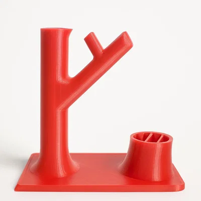 Khay cắm bút để bàn hình cây sáng tạo - Mẫu in 3D trang trí độc đáo