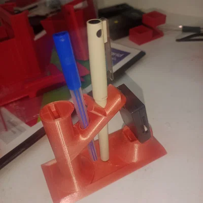 Khay cắm bút để bàn hình cây sáng tạo - Mẫu in 3D trang trí độc đáo