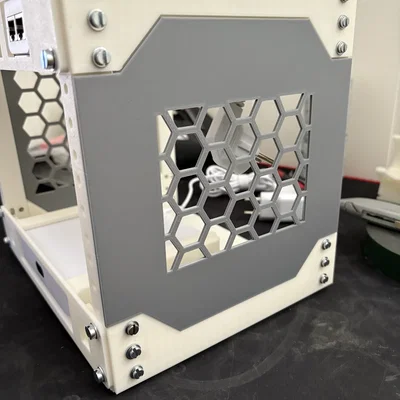 Tấm ốp hông 5U cho 10-inch Rack - Phụ kiện Homelab in 3D