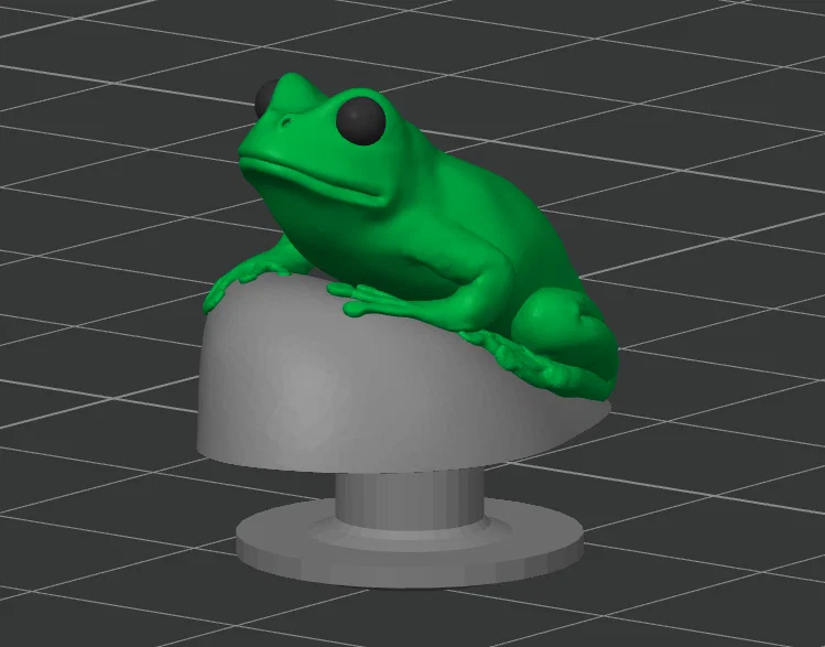 Phụ kiện ếch gắn giày Croc - Mô hình 3D dễ thương trang trí giày - Image 1