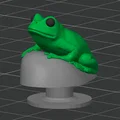 Phụ kiện ếch gắn giày Croc - Mô hình 3D dễ thương trang trí giày - Thumbnail 1
