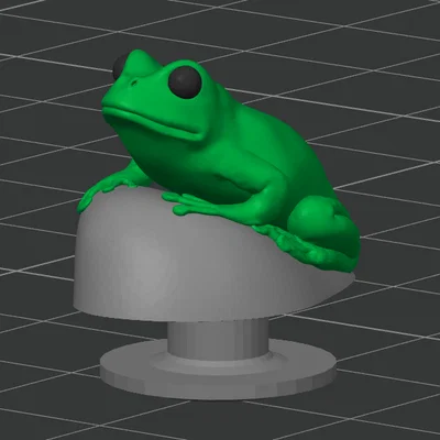 Phụ kiện ếch gắn giày Croc - Mô hình 3D dễ thương trang trí giày